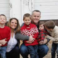 Kyle Rooney and family