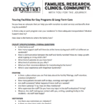 Facility tour checklist first page