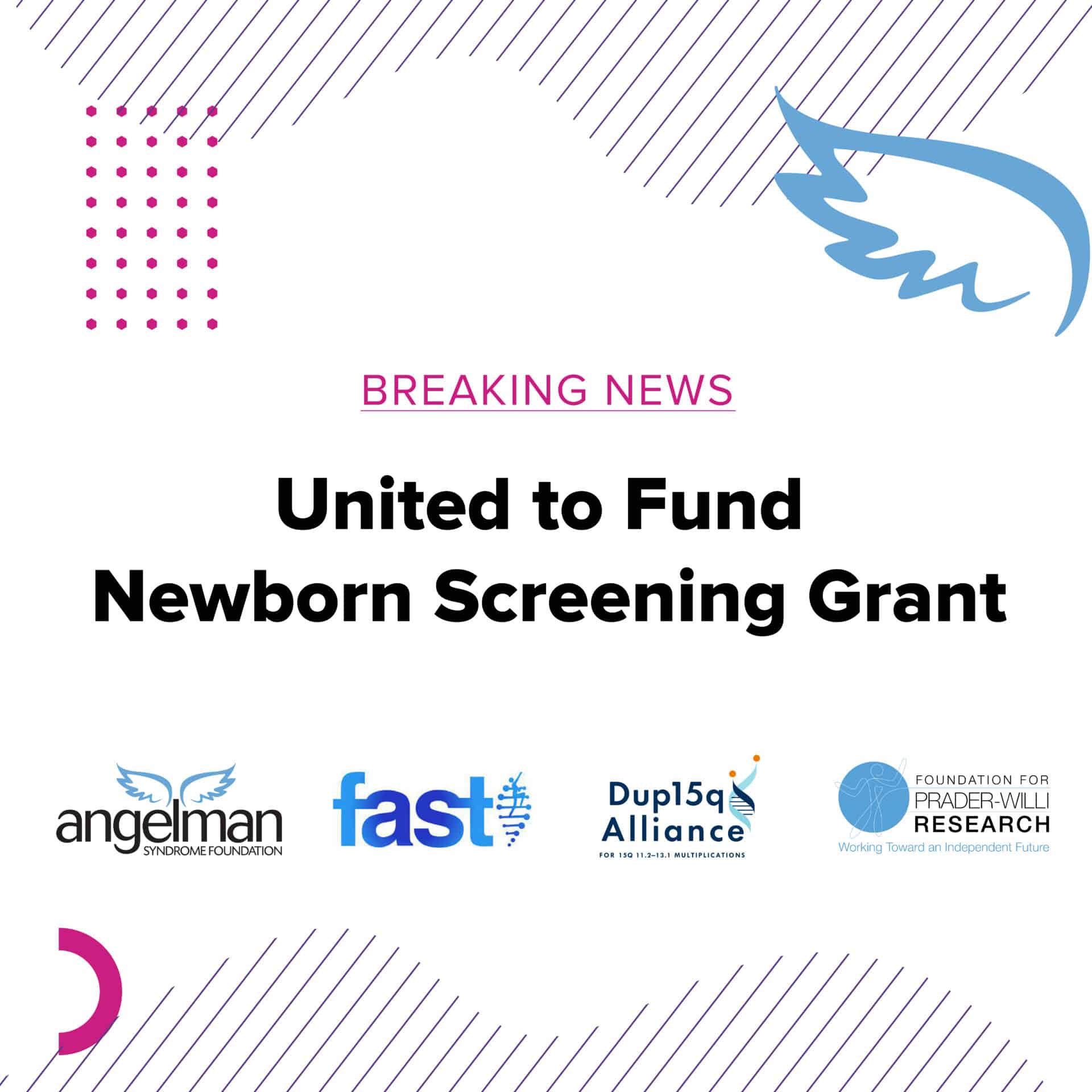 United to Fund Newborn Screening Grant