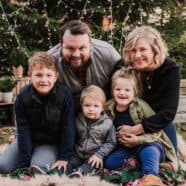 Jennifer Marshall and family