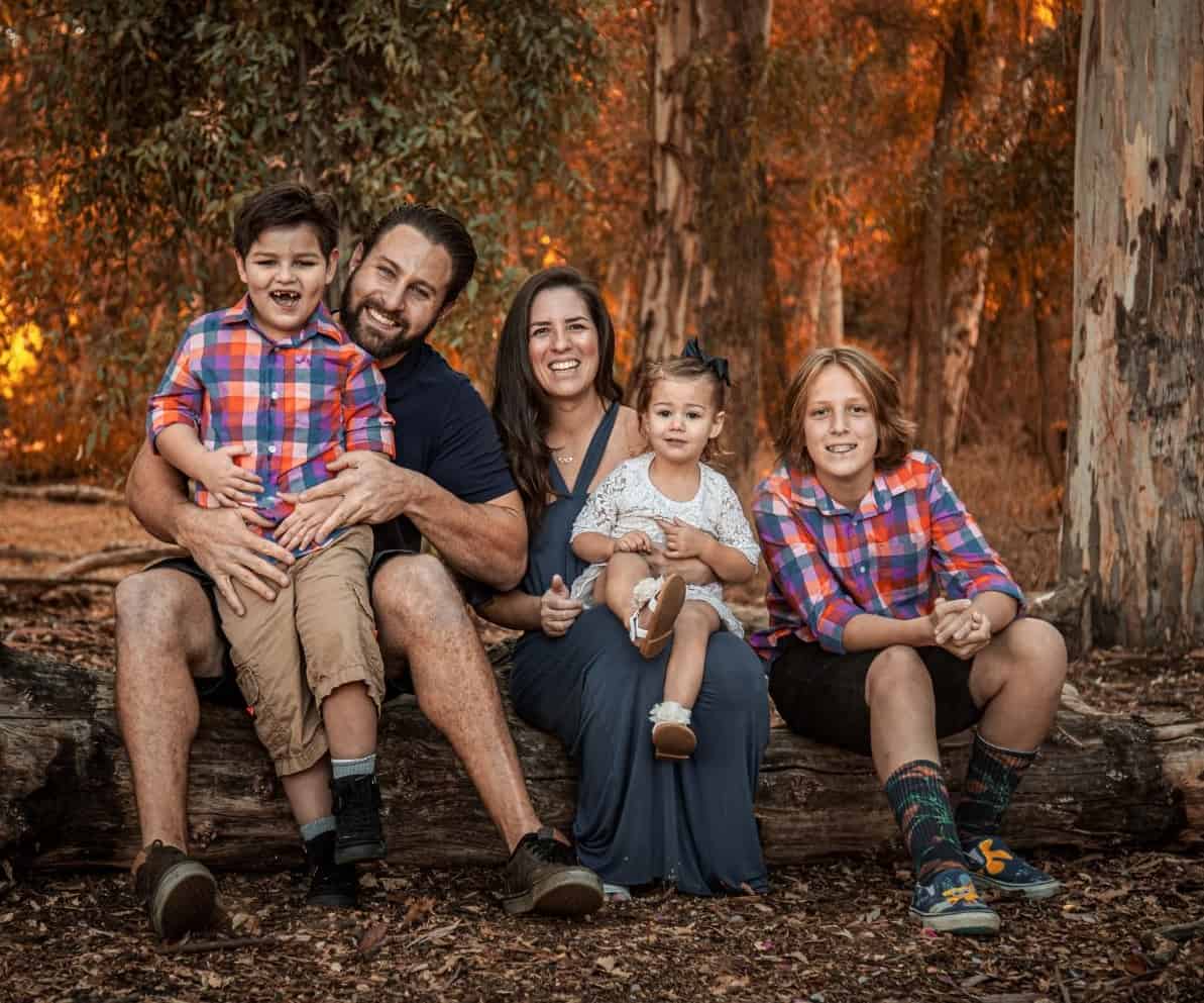 Ashley Weinberg and family