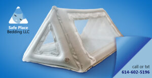 inflatable enclosed travel bed