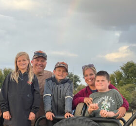 Justin Grill and family
